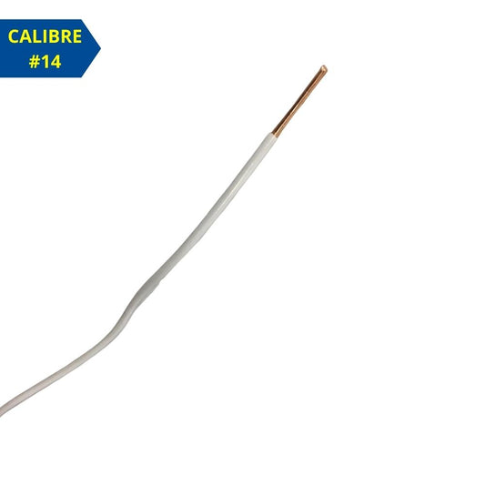 ALAMBRE THHN #14 AWG BLANCO