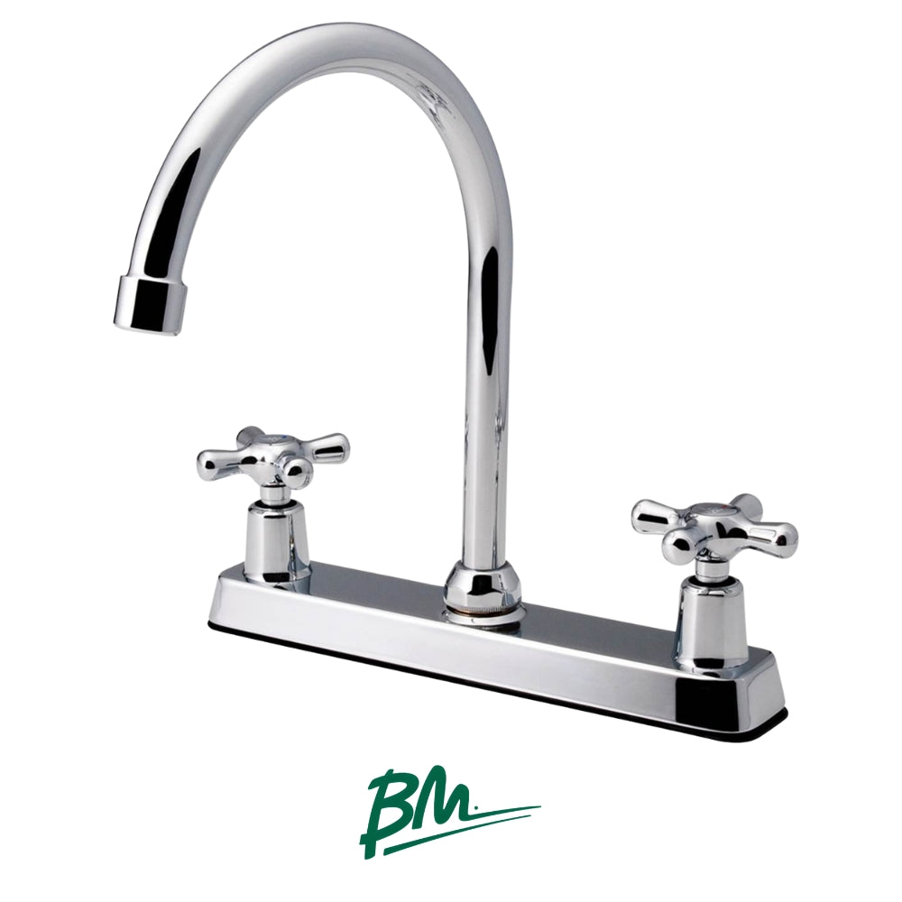 LLAVE PARA FREGADOR DE 8 PULGADAS MANIJA CRUZ IDEAL BM-C50104