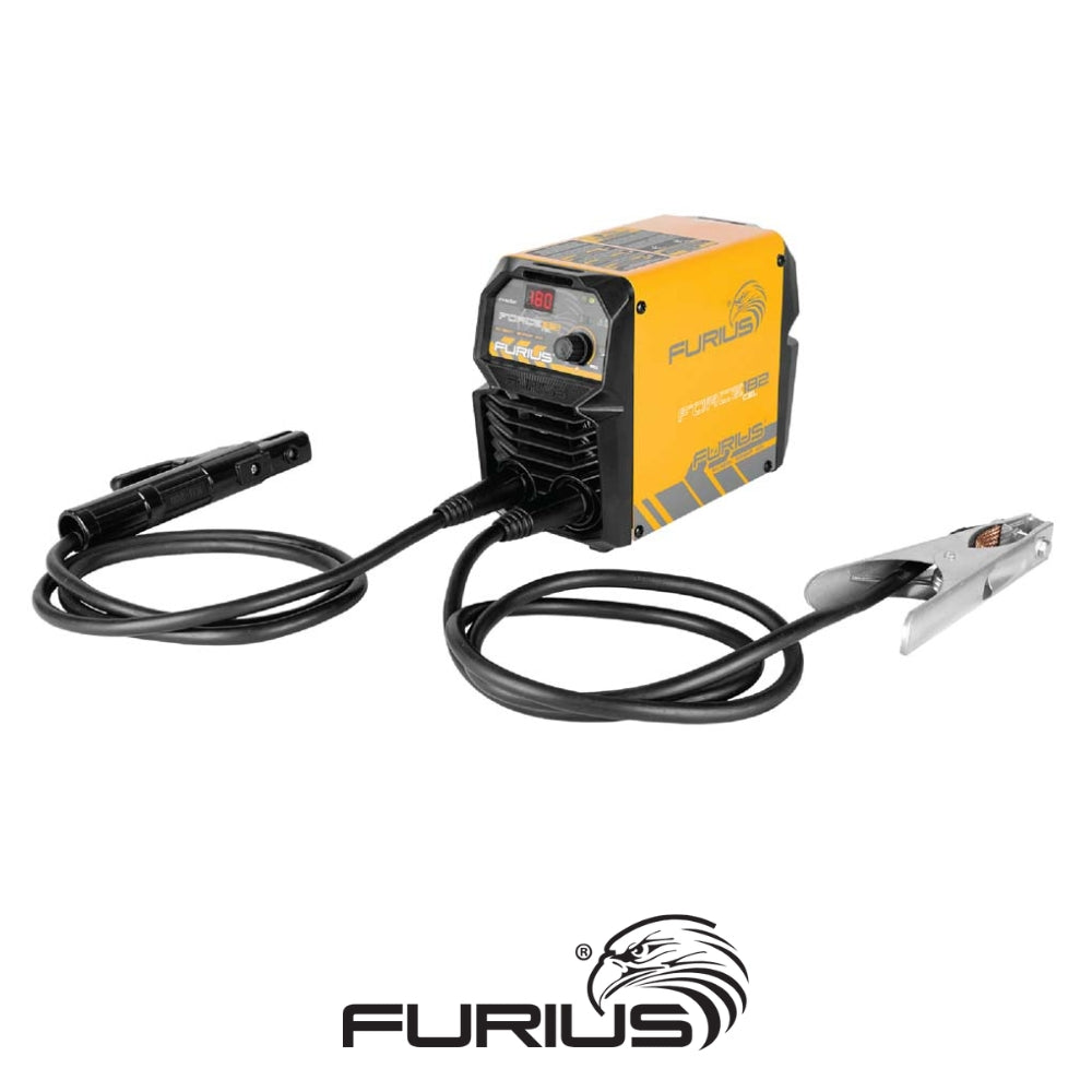 SOLDADOR INVERSOR FURIUS FORCE 182 CELLULOSIC MINI - 180A 110/220V
