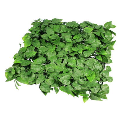 FOLLAJE ARTIFICIAL PARA PARED 50X50CM HOJA DE CIRUELA A028