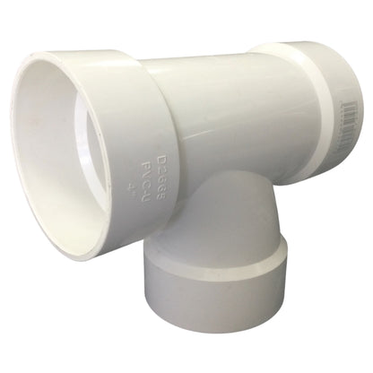 TEE PVC 100MM-4 PULGADAS PRESION SCH-40 C/C