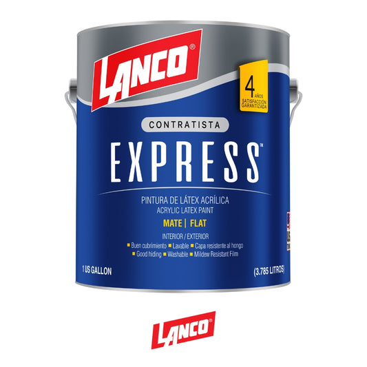 PINTURA EXPRESS LATEX TINT GALON EC382-4 LANCO