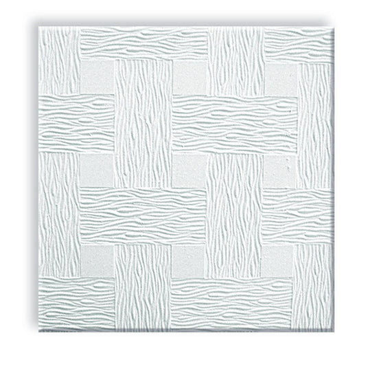 CIELO RASO DE ESCAYOLA 2 PIES X 2 PIES X 3/4 PULGADAS VALENCIA (8 UNIDADES X CAJA)