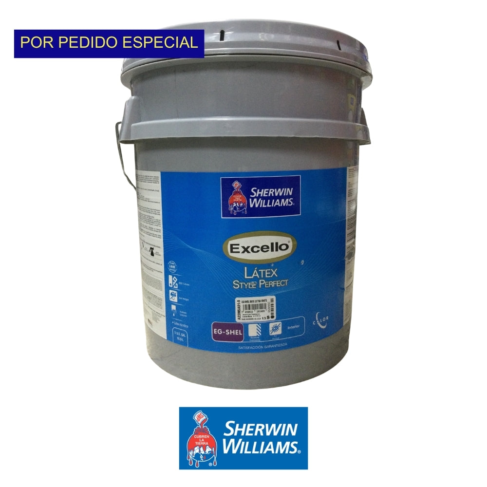 EXCELLO STYLE PERFECT LATEX EGSHEL BASE EXTRA WHITE 5 GL A22WSA51-5