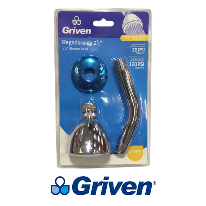 REGADERA PARA DUCHA CON BRAZO GRIVEN A145-DT8604-B