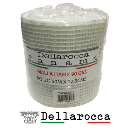MALLA FIBRA DE VIDRIO DELLAROCCA ROLLO 50 x 0,125m