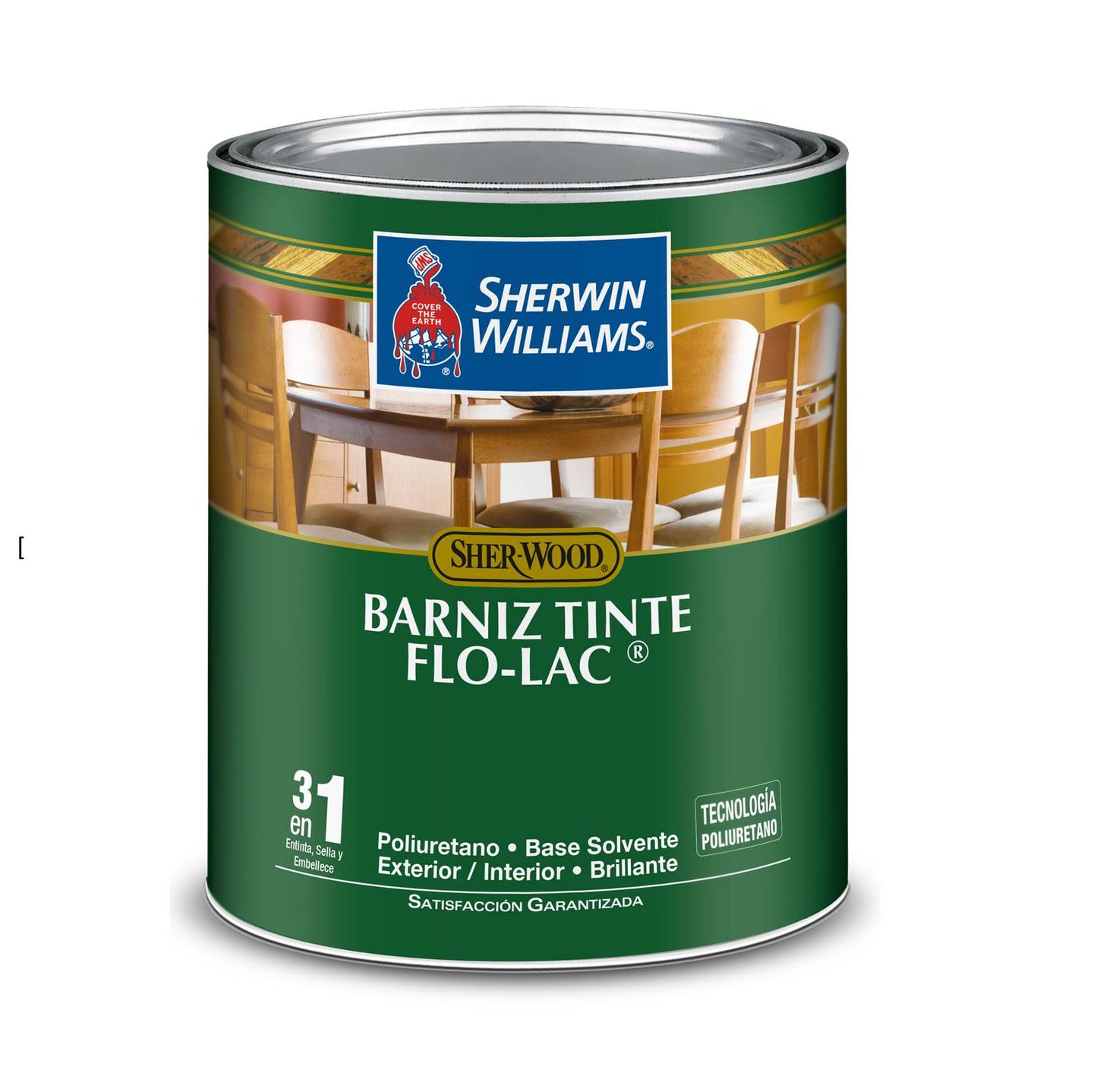 BARNIZ TINTE PARA MADERA CAOBA 1/4 GL  A38M3-1/4 SHERWIN WILLIAMS