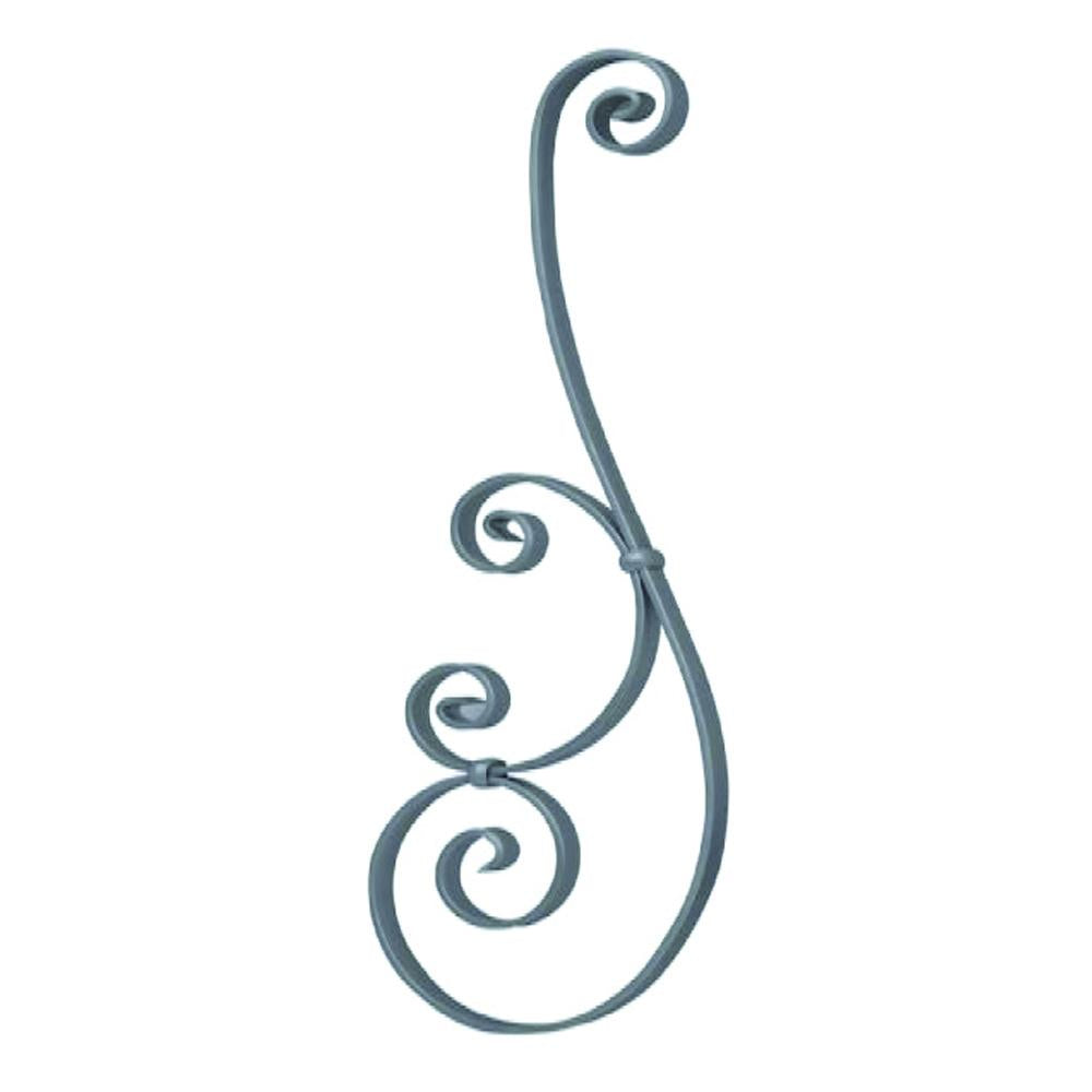 PANEL DE HIERRO FORJADO  20X6X235X720mm - 62/1
