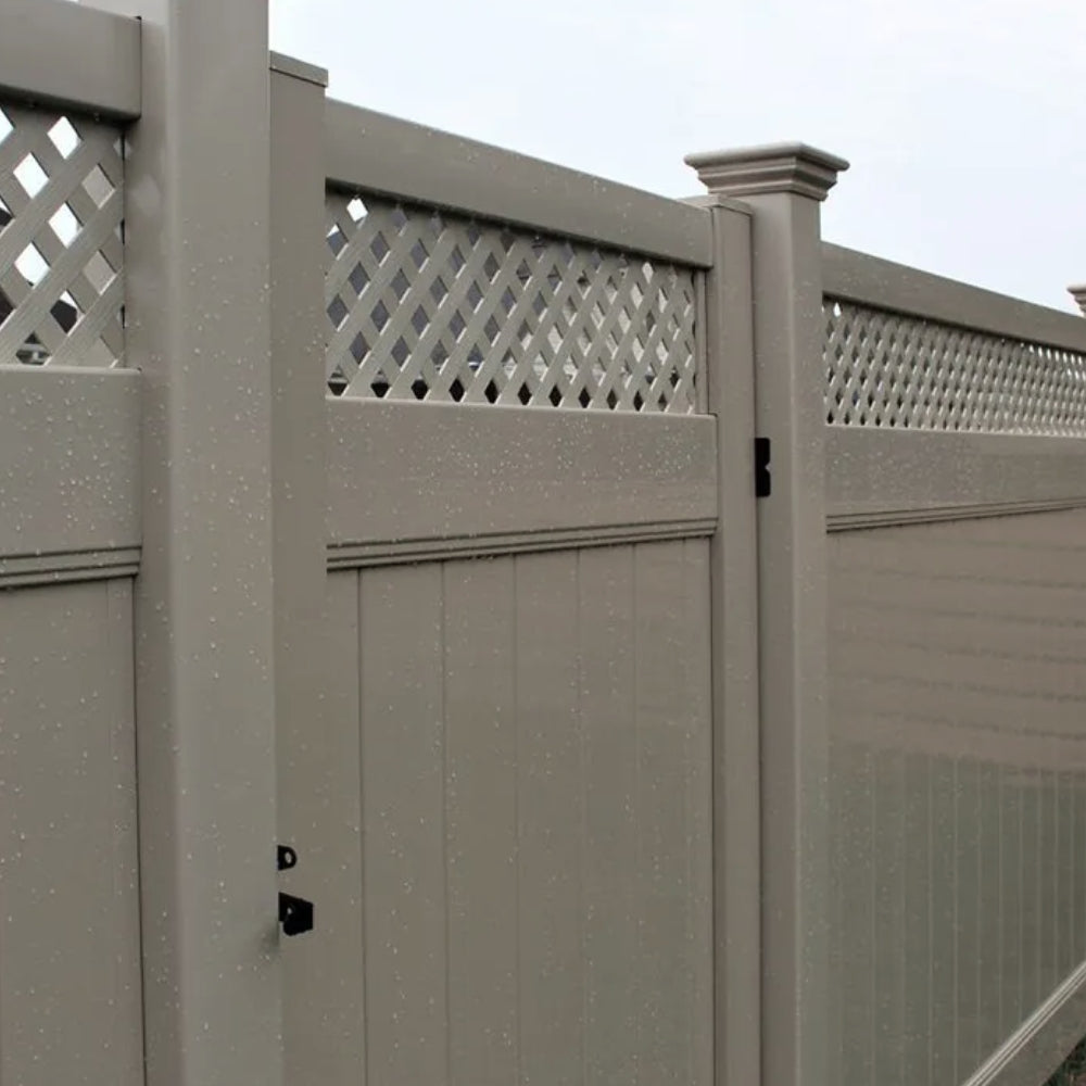 CERCA DE UPVC PUERTA 4 PIES ST002