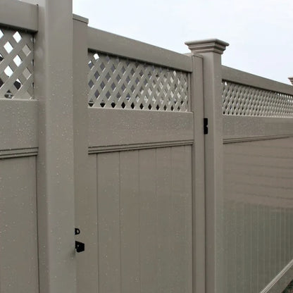 CERCA DE UPVC PUERTA 4 PIES ST002