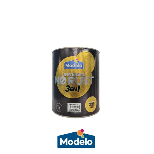 PINTURA ANTICORROSIVO  NO RUST GRIS PLATA 3 EN 1 GL MODELO 19800-0004-01