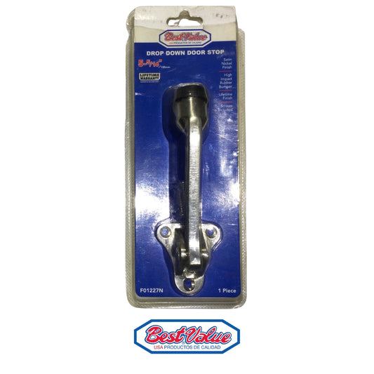 TOPE PARA PUERTA TIPO PATA NIQUELADO BEST VALUE