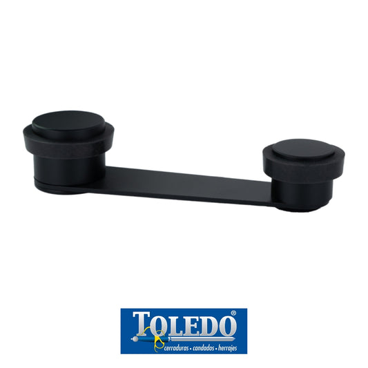SOSTENEDOR DE PUERTA ACABADO NEGRO
