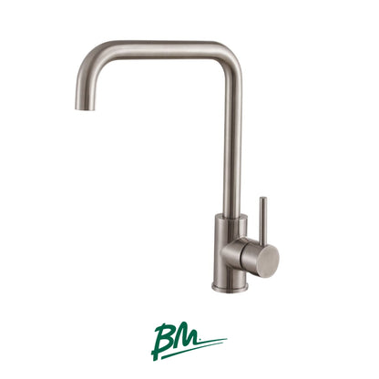 GRUPO FREGADERO MONOMANDO TURIN ACERO INOX BM-BW7001D