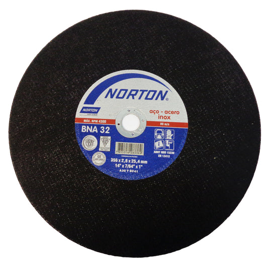 DISCO CORTE METAL 14 IN X 7/64 IN X 1 IN PARA TRONZADORA NORTON