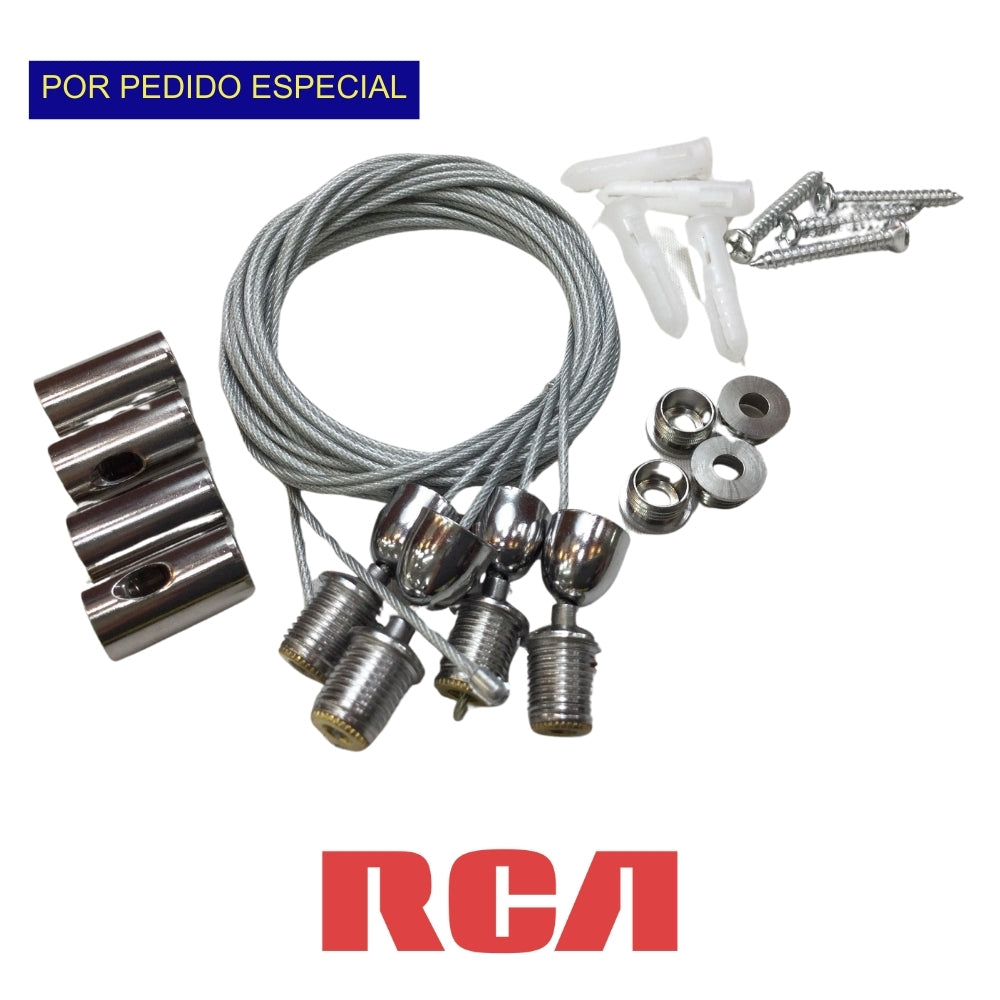 KIT ACCESORIO DE SUSPENSION PARA PANEL LED (RLAC1)