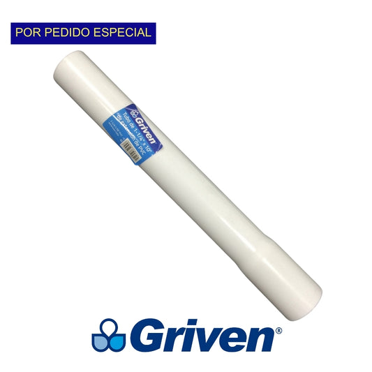 TUBO DE EXTENSION PARA LAVAMANOS 10 PULGADAS GRIVEN GV-ET10-1-1-4