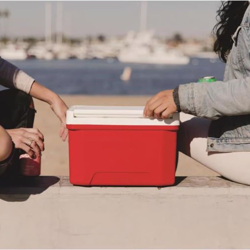 COOLER PORTÁTIL IGLOO LEGEND 9 QT ROJA/BLANCA