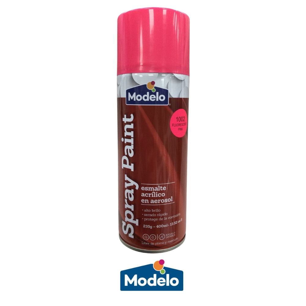 PINTURA SPRAY MODELO COLOR FLOUR PINK 502-8010869-40