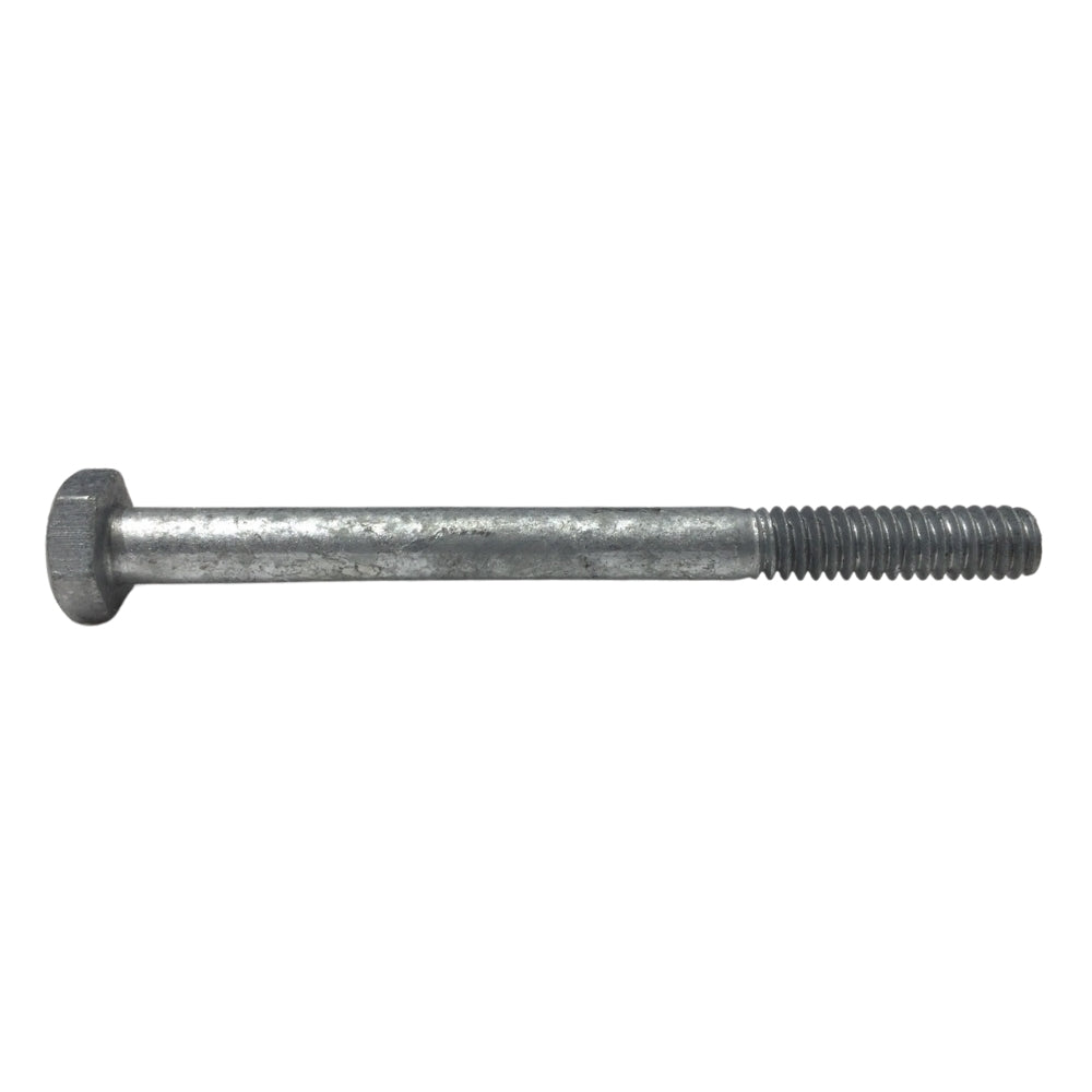 PERNO HEXAGONAL GALVANIZADO EN CALIENTE 1/4 PULGADAS-20 x 3 PULGADAS ROSCA ESTANDAR