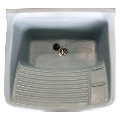 TINA DE LAVAR PLASTICA LAVAFACIL MEDIANA GRIS