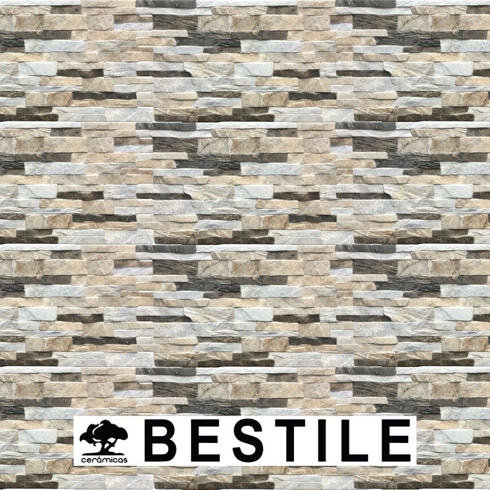 REVESTIMIENTO CERAMICO TEXAS CAFÉ MATE 25X44.50CM 1.45M2/CAJA