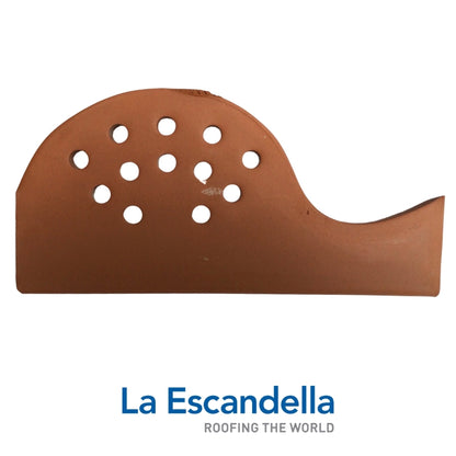 TAPA PAJARO TEJA ARCILLA ROJA ESCANDELLA (Q72R)