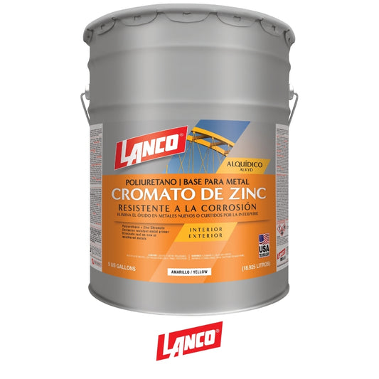 PINTURA CROMATO DE ZINC 5 GALONES MM97-2 LANCO