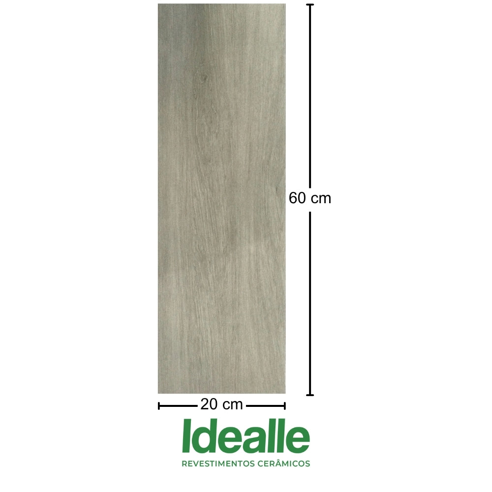 PISO DE CERAMICA TIPO MADERA IDEALLE CARSON TIMBERLAND 20X60 CM 1.70M2 CAJA 29306
