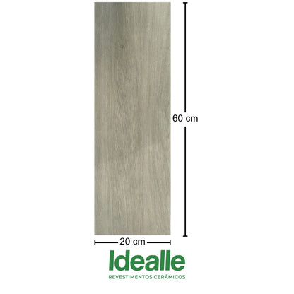PISO DE CERAMICA TIPO MADERA IDEALLE CARSON TIMBERLAND 20X60 CM 1.70M2 CAJA 29306