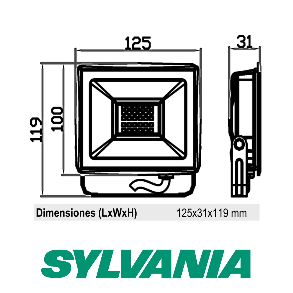 REFLECTOR LED 50W SYLVANIA