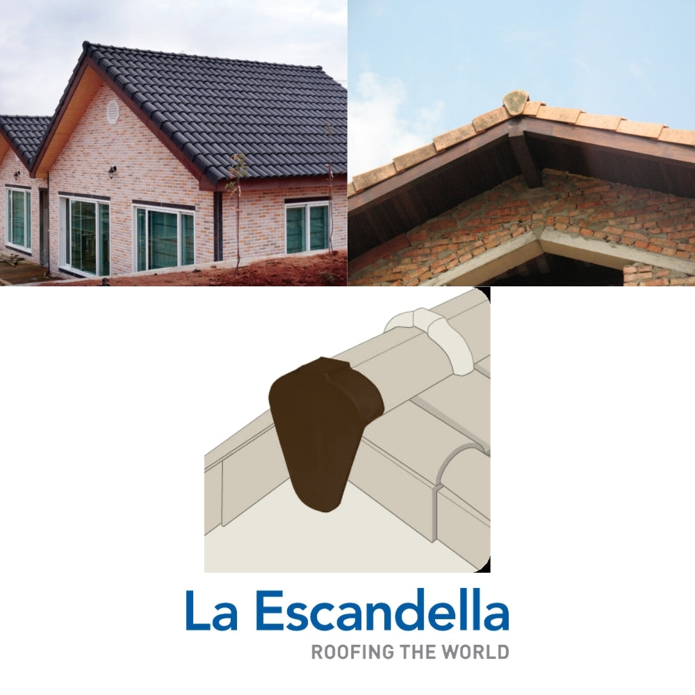 TAPON TEJA ARCILLA MARRON ESCANDELLA (Q05MP)