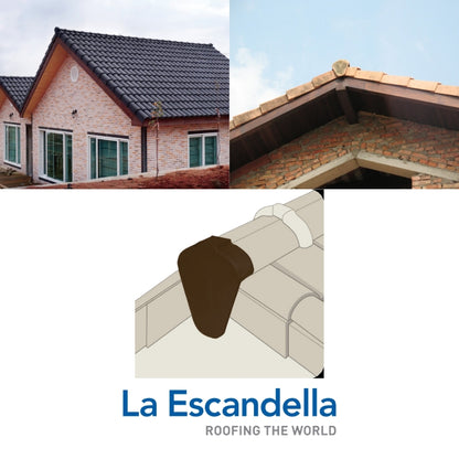 TAPON TEJA ARCILLA MARRON ESCANDELLA (Q05MP)