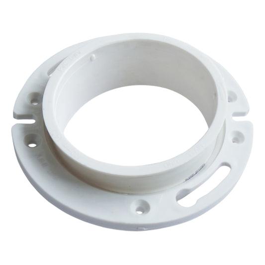 FLANGER PVC DWV SCH-40 100MM-4 IN
