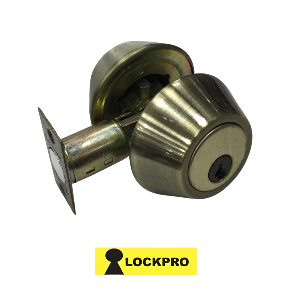 CERROJO LLAVE-LLAVE BRONCE ANTIGUO 102 LOCKPRO