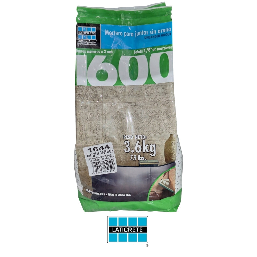 WALL GROUT 1644  BRI. WHITE - 3.6 KG