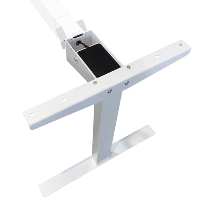 PATAS DE ESCRITORIO GENIUS ELECTRIC LEG WHITE RIVAL