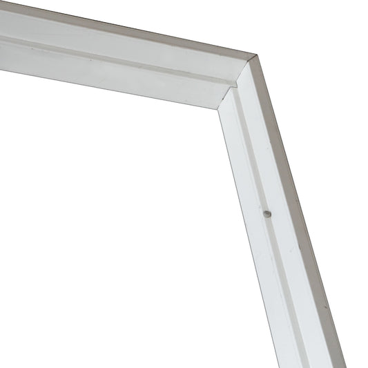 MARCO DE METAL 2 PIES X 7 PIES CALIBRE 20 BLANCO DERECHO METALPRO