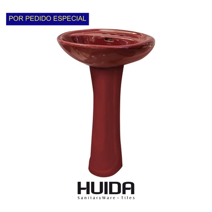 LAVAMANOS C/PEDESTAL AGATHA RED (HD45/P - HDP303)