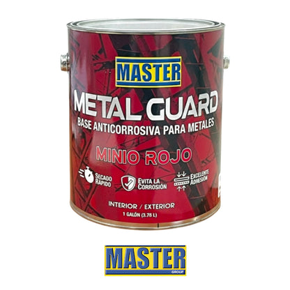 BASE ANTICORROSIVA METAL GUARD PRIMER ROJO OXIDO GALON PCR1505 MASTER