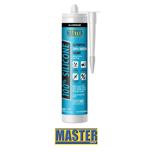 SILICONE 100% SEALANT ALUMINUM VV6013P MASTER