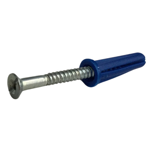TORNILLO PARA MADERA ROSCADO CON ANCLAJE #8 x 1-1/2 PULGADAS