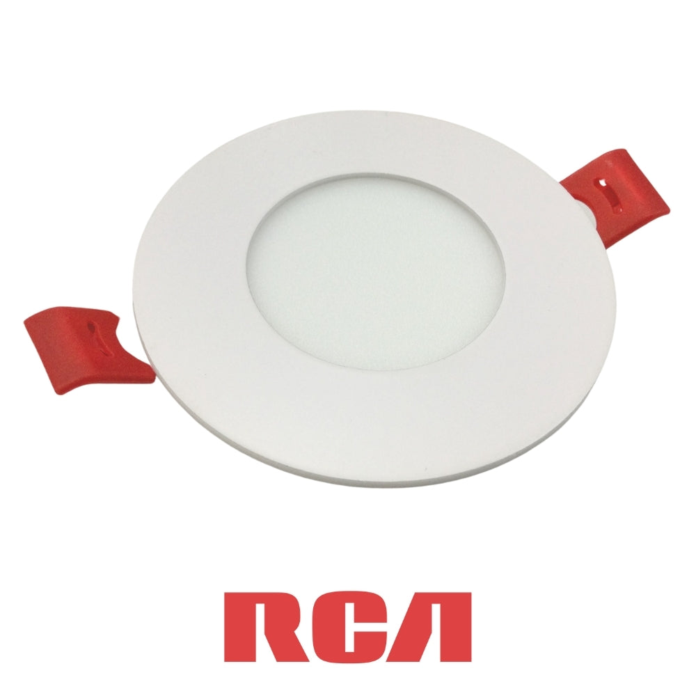 PANEL LED EMPOTRABLE REDONDA 4000k lUZ NATURAL 3W 85-277V RCA (RLRLN3W)