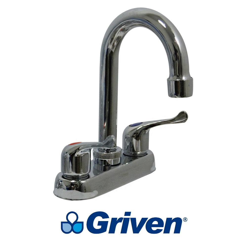 LLAVE DOBLE DE LAVAMANOS CUELLO TIPO BAR GRIVEN A367-15061A-C