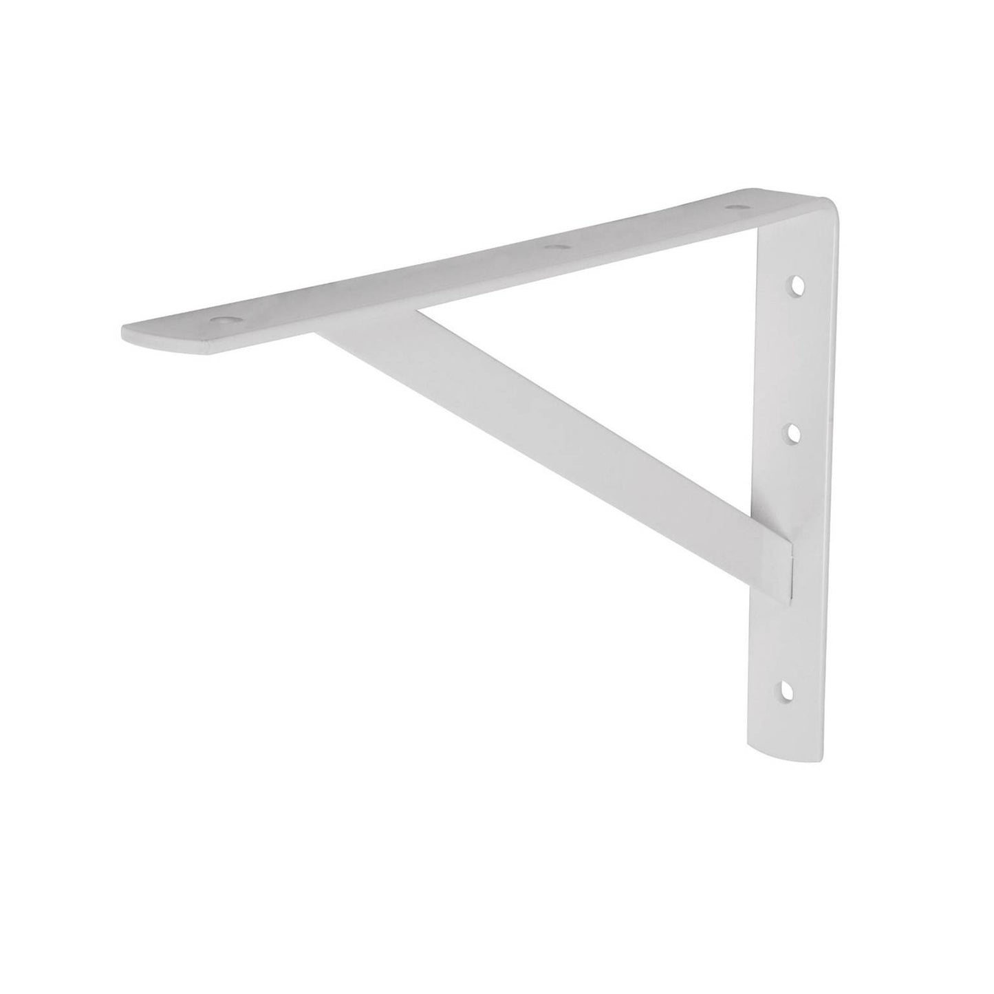 BRAZO TIPO ESCUADRA BLANCA HEAVY DUTY PARA TABLILLA 8 PULGADAS X 12 PULGADAS 4.0mm FIERO