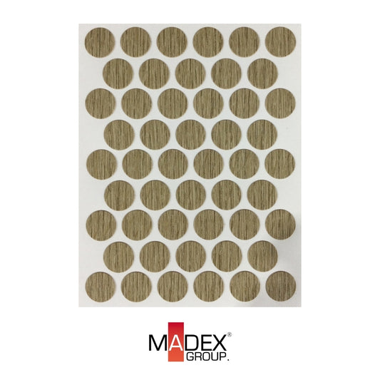 TAPA TORNILLO ROVERE (50 UND X HOJA) (ROBLE ROMANCE)