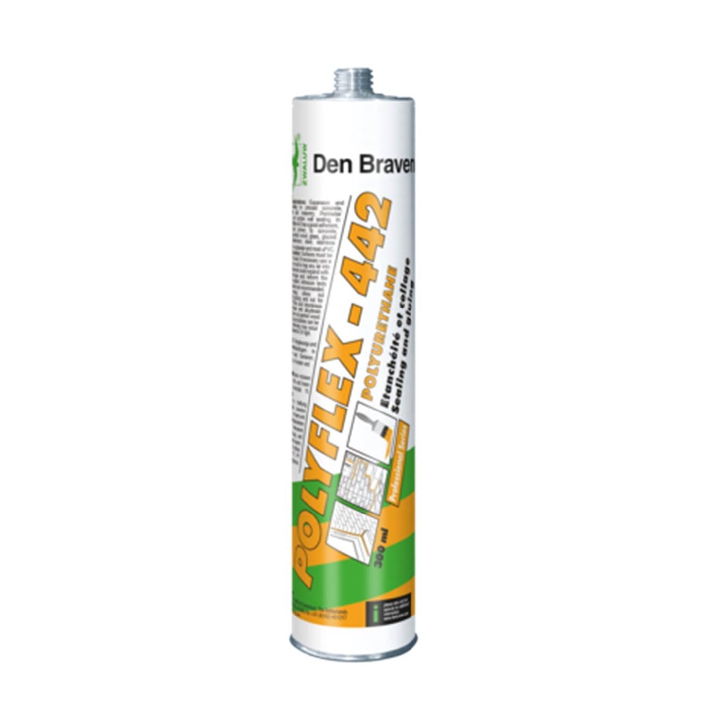 SELLADOR ADHESIVO ZWALUW POLYFLEX 442 BLANCO 300 ml