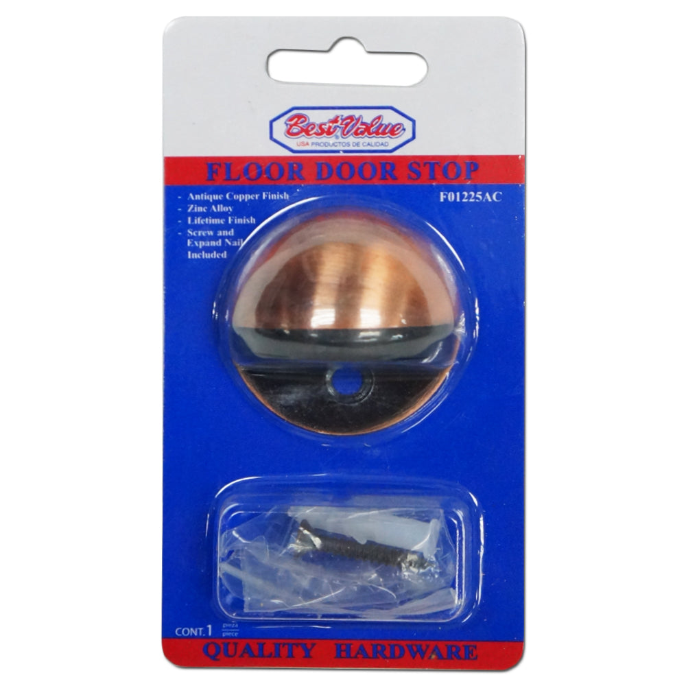 TOPE PARA PUERTA MEDIALUNA COBRE BEST VALUE