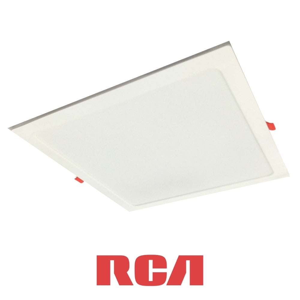 PANEL LED EMPOTRABLE CUADRADA 24W LUZ BLANCA 6500k 85-277V RCA (RLSLD24W)