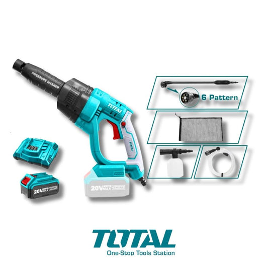 HIDROLAVADORA INALÁMBRICA TOTAL 20V 24.8 BAR (362 PSI) UTPWLI20084